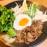 ラムまぜそば（ジンギスカン 狐白）