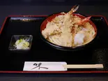 海老天ぶっかけうどん（味花）