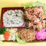 マヨメンタイからあげ弁当（てんこもり弁当湊川店）