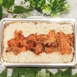 牛タン入り挽肉チャーハンと塩麹鶏のから揚げ弁当（焼肉レストランMEATPIA）