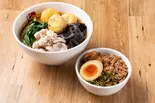 日替わりスープ春雨+ミニ魯肉飯(七宝麻辣湯 浜松町店)