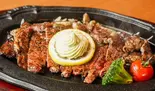 和牛ステーキの藁焼き（藁焼きDEN）