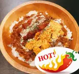 【旨辛ハバネロソース】ゴロゴロお肉のタコライス(ご飯多め) Chunky Meat  Taco Rice（ゴロゴロお肉の牛タコライスと参鶏湯(サムゲタン) 志村坂上店(カラオケCLUB DAM 志村坂上店)）