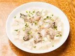 カキと豆腐春雨煮込み（福餃子）