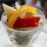 季節野菜の特製ピクルス（スペインバル ラ・ピカーダ・デ・トレス Spain Bar La Picada de tres）
