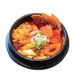 プデチゲ(韓国惣菜3品、ご飯大盛り無料)（韓国家庭料理ジャンモ 津田沼店）