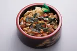 ■ヅケばらちらし *入荷により内容は変わります。味付きのため醤油は付きません。（産直市場 はこいち 本店）