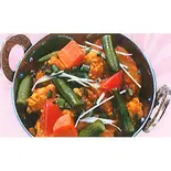 ミックスベジタブルカレー/Mix Vegetable Curry（インドレストランカナ・カジャ御徒町 KHANA KHAZA）