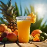 マンゴースムージー mango smoothie（金星 ヴィーナス ビューティアサイーフルーツボウル Venus beauty Acai fruit-bowl 落合店）