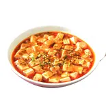 マーボー豆腐あんかけ刀削麺(喜味家)