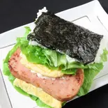 スパ玉バーガー+豚汁小セット（おむすび屋さん結っこ）