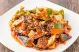 麻婆茄子 Eggplant with Spicy Meat Sauce(中華料理 成都 高円寺本店)