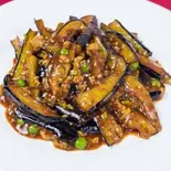 麻婆茄子（中国料理 竹園 百年橋店）
