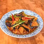 麻婆茄子(中華や萬丸)