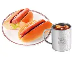 ホットドッグセット（コメダ珈琲店 浦安駅前店）