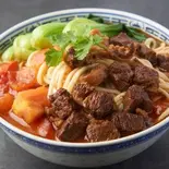 沙县家台湾西红柿牛肉面(细面)（友誼食府 立川店）