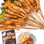 エビ・塩ー焼き 6尾 TÔM NƯỚNG MUỐI ỚT 6 CON（ベトナム料理チェーサイン2号レストラン）