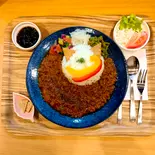 キーマカレーセット（大社のまねき）