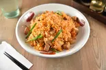 キムチコロコロチャシュー炒飯（中華居酒屋 龍厨房）