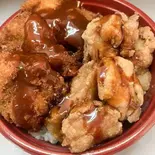 ダブル丼(夢街道)