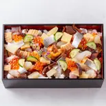 海鮮ちらし寿司 大盛り(寿司おおくぼ)
