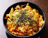 宮崎鶏の親子丼(落日酒楽)