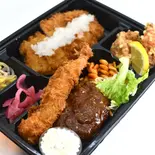 まんぷくプレート おろし豚カツで（手作りお弁当 あさひ家）