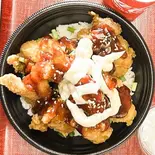 【3個】鶏唐丼~ヤンニョムタルタル~ [3 Pieces] Fried Chicken Rice Bowl - Yangnyeom Tartar（ゼネラルクック・ディベンレストラン）