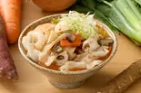 【野菜たっぷり】大盛り辛味噌チゲ豚汁 Extra Vegetable Spicy Tonjiru（玄米と豚汁 お玄さんのとん汁食堂 田町店）