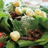 ほうれん草サラダ/Spinach salad（南インドエスニックレストランエローラパレス洗足池）