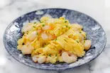 海老と玉子の炒め物（楽しい酒場·八鮮食堂）