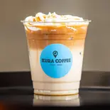 キャラメルアーモンドミルクラテ(KURA COFFEE)