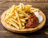十勝産フライドポテトエゾ鹿ミートソース（エゾバルバンバン 大通店）