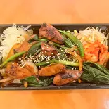 豚の純レバ弁当(ホルモン良ちゃん 滝野川店)