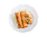 大きな春巻き3本 3 large spring rolls（【出汁の親子丼】鶏ヶ屋(TORIGAYA)～川崎店～）