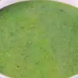 ほうれん草スープ Sag soup（インド料理 Himal）