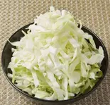 おかずに入ってるザク切りキャベツ(ドレッシング有)(からあげ専門店 鶏笑 北花田店)