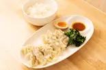 肉汁水餃子定食(6個)（東京極上白湯 反町店）