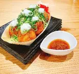 おろしポン酢ねぎたこ焼き【おろしポン酢】（【大阪名物 揚げたこ焼き・イカ焼き】粉もん屋 清水店）