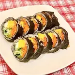 クリームチーズキンパ Cream Cheese Gimbap（キンパ専門店エブリ）