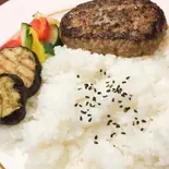ハンバーグ弁当（銀狐）