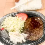 ハンバーグ弁当（居酒屋 浅い月会い）