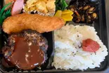 ハンバーグ弁当（手作り弁当たつしん）