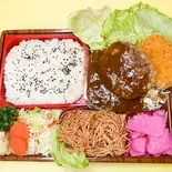 ハンバーグ弁当（てんこもり弁当湊川店）