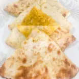 キーマポテトナン Keema Potato Naan(INDIAN DINING CAFE SAFFRON)