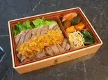 黒毛和牛 上ロース弁当 ～ステーキソース味～（焼肉 飛車角 横浜天理ビル店）