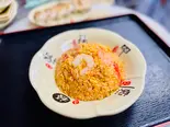 海老トマトチャーハン/番茄蝦仁炒飯(天津福味餃子)