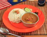 チキンカリー Chicken Curry（マレーシア屋台料理 ちりばり 五反田本店）