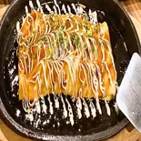 とんぺい焼き（鉄板酒場ますお）