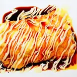 とんぺい焼き（居酒屋 カメチュウ）